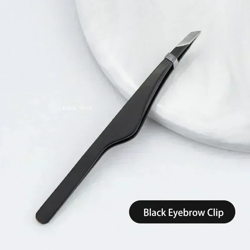 Eyebrow Tweezers Slant Stainle - Beauty Flower Makeup review and price