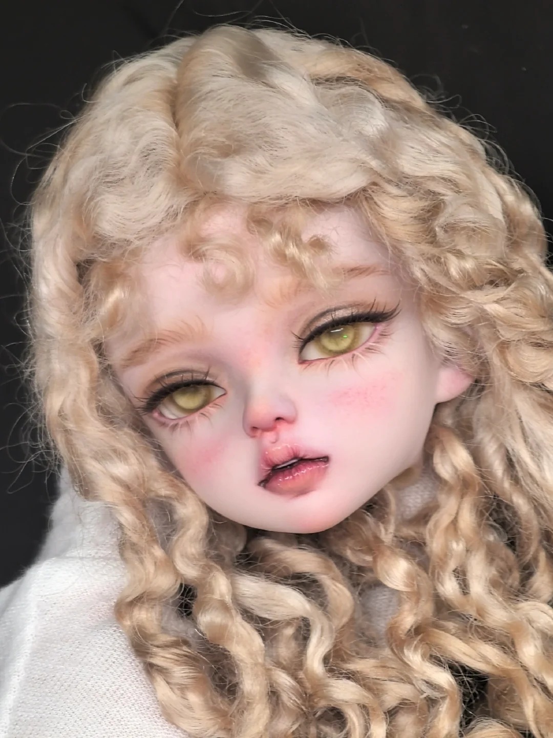 1/4 Scale SD BJD Doll Head -re - Just Beauty Makeup review and price