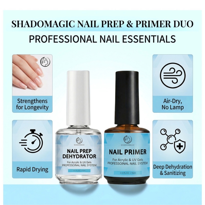 15ml Nail Primer Nail Prep Deh - Nail Dehydrator Primer review and price