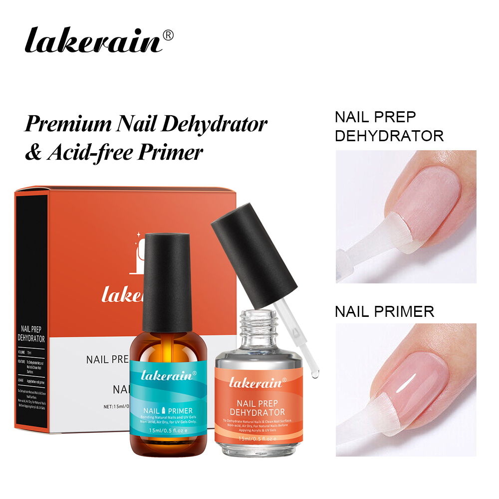 Nail Primer Set Fast Dry Prep  - Nail Dehydrator Primer review and price