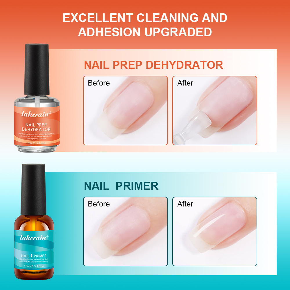 Nail Primer Set Fast Dry Prep  - Nail Dehydrator Primer review and price