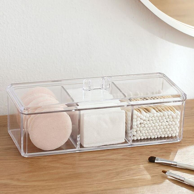 Transparent Cosmetic Storage B - Beauty Makeup Tool Collection review and price
