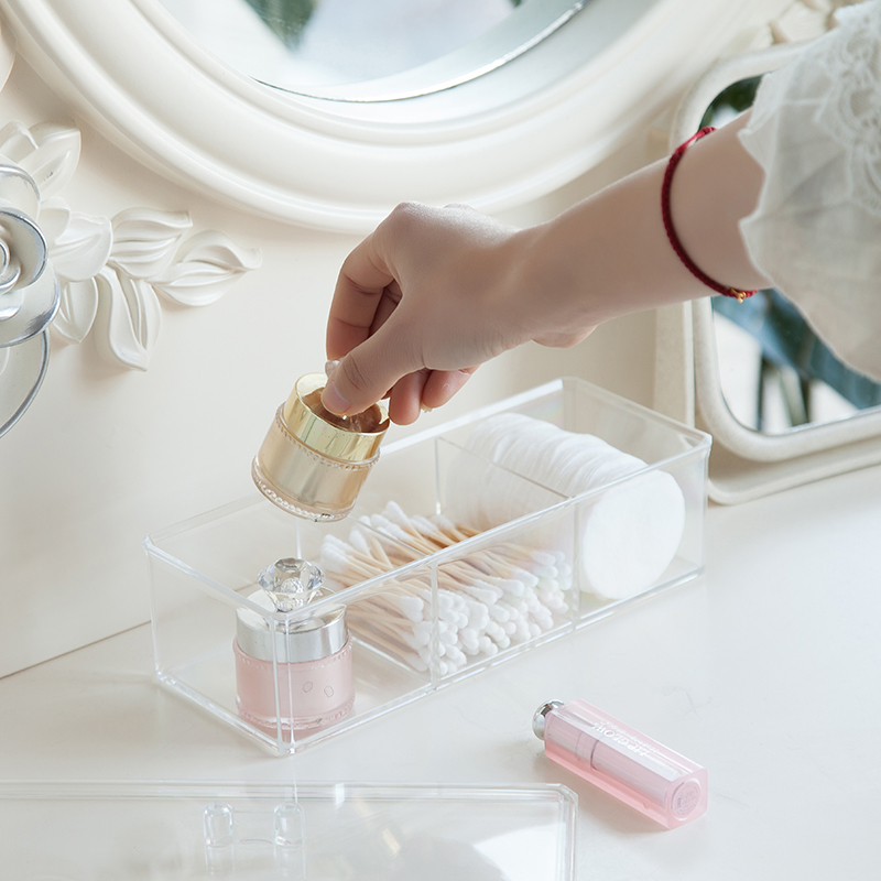 Transparent Cosmetic Storage B - Beauty Makeup Tool Collection review and price