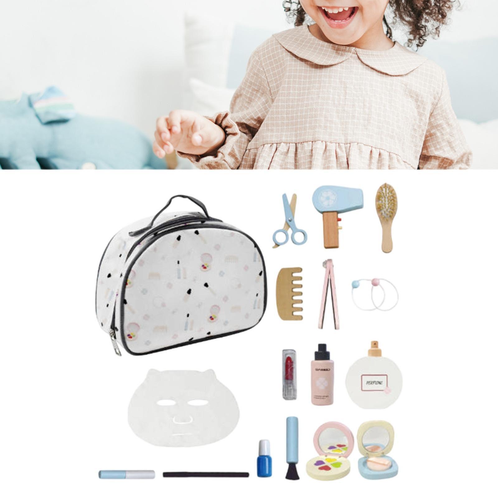 Wooden Makeup Toy Set Role Pla - Beauty Makeup Game review and price