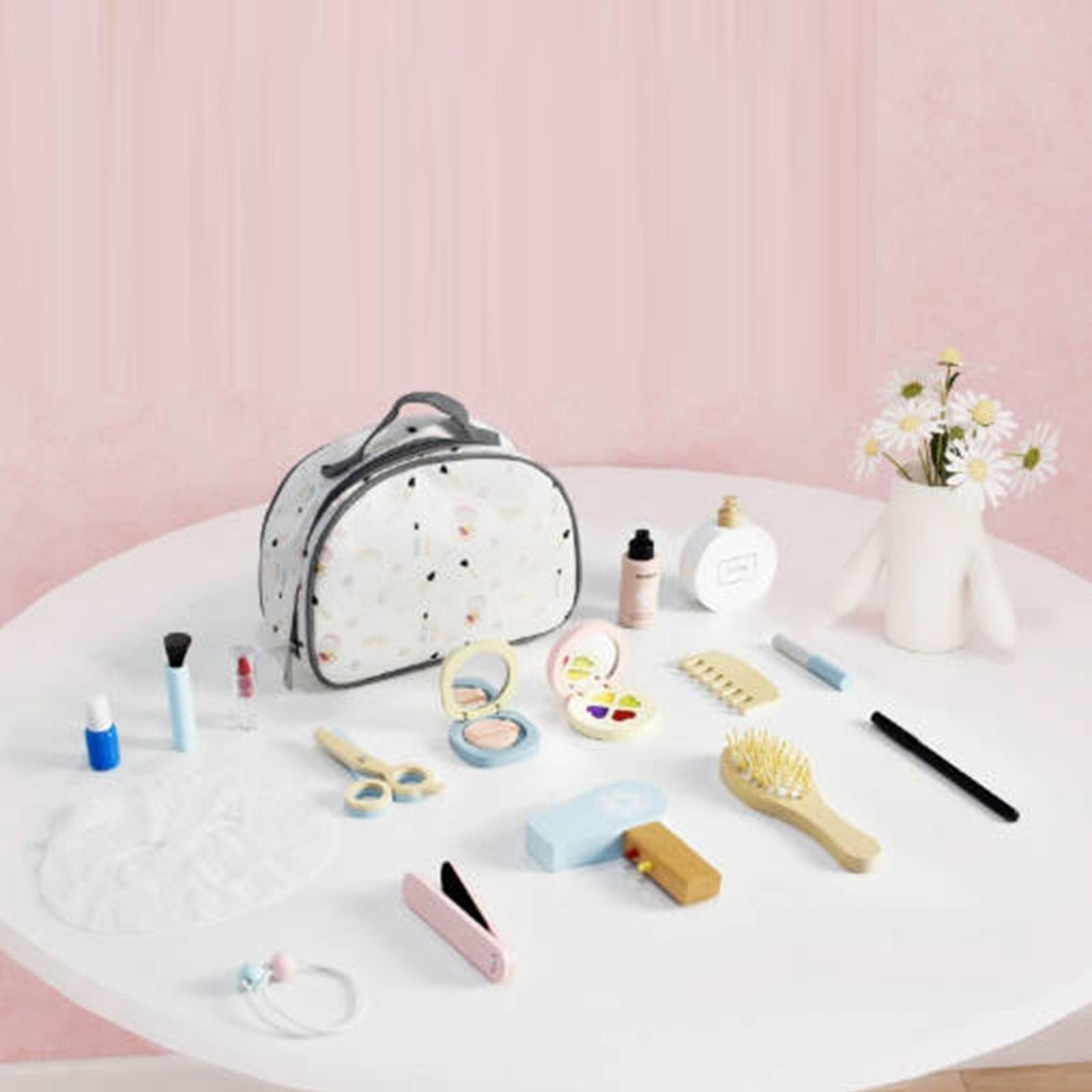 Wooden Makeup Toy Set Role Pla - Beauty Makeup Game review and price