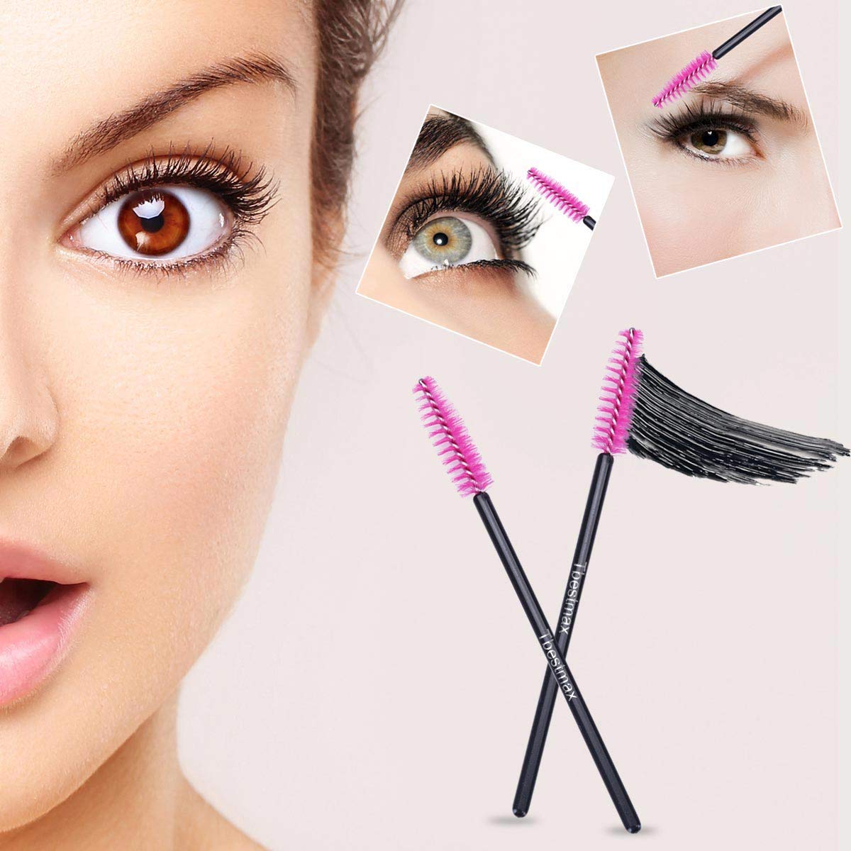 500pcs Eyelash Brushes Wands f - Beauty Makeup Brushes review and price