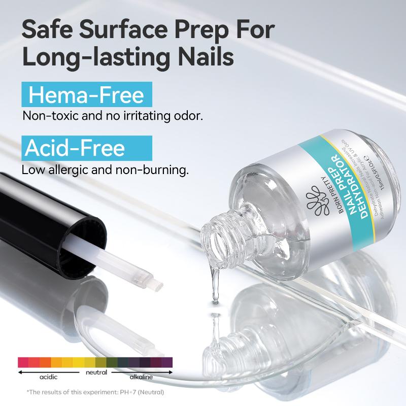 2Pcs No Need LED Lamp To Dry L - Nail Dehydrator Primer review and price