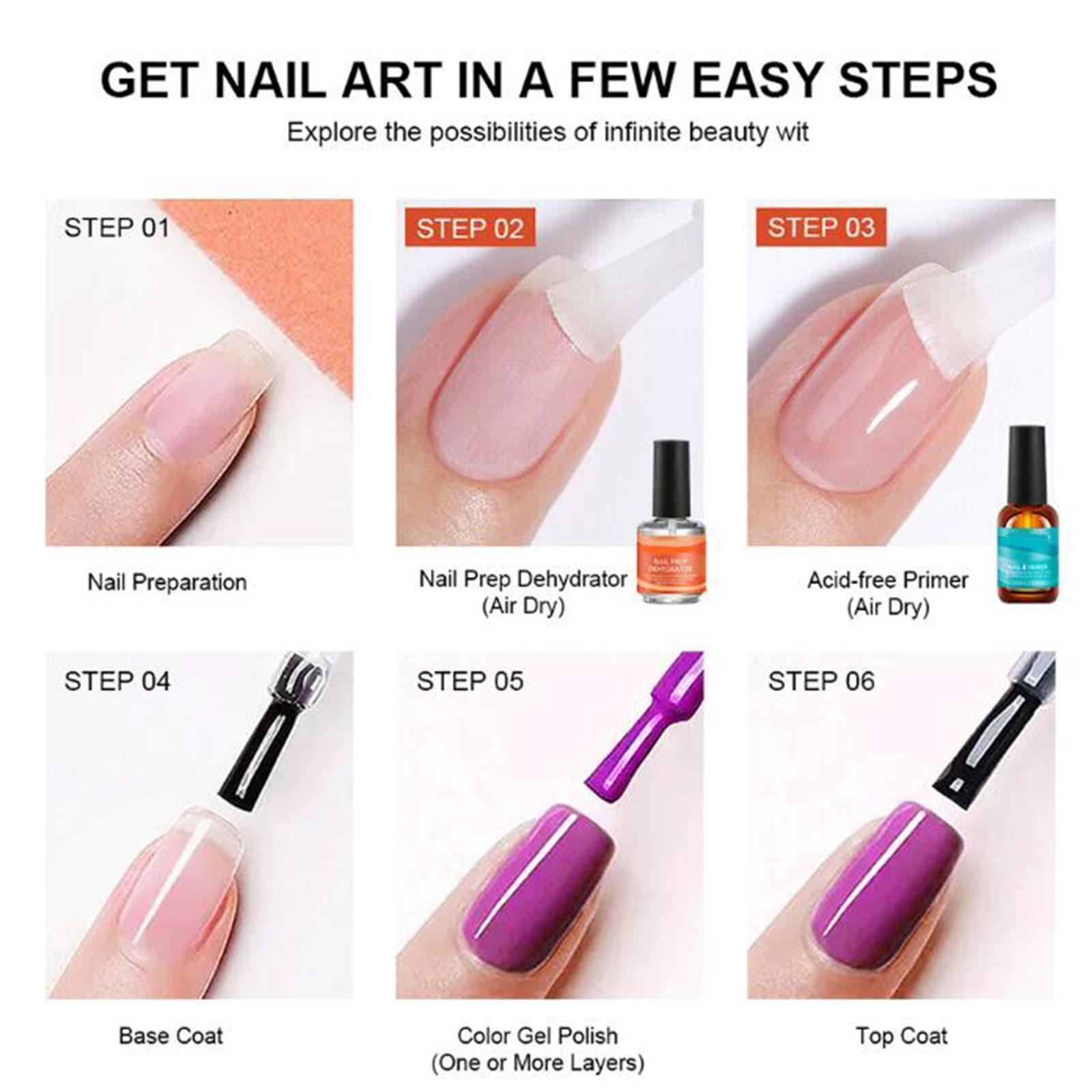 Nail Primer Set Transparent Li - Nail Dehydrator Primer review and price
