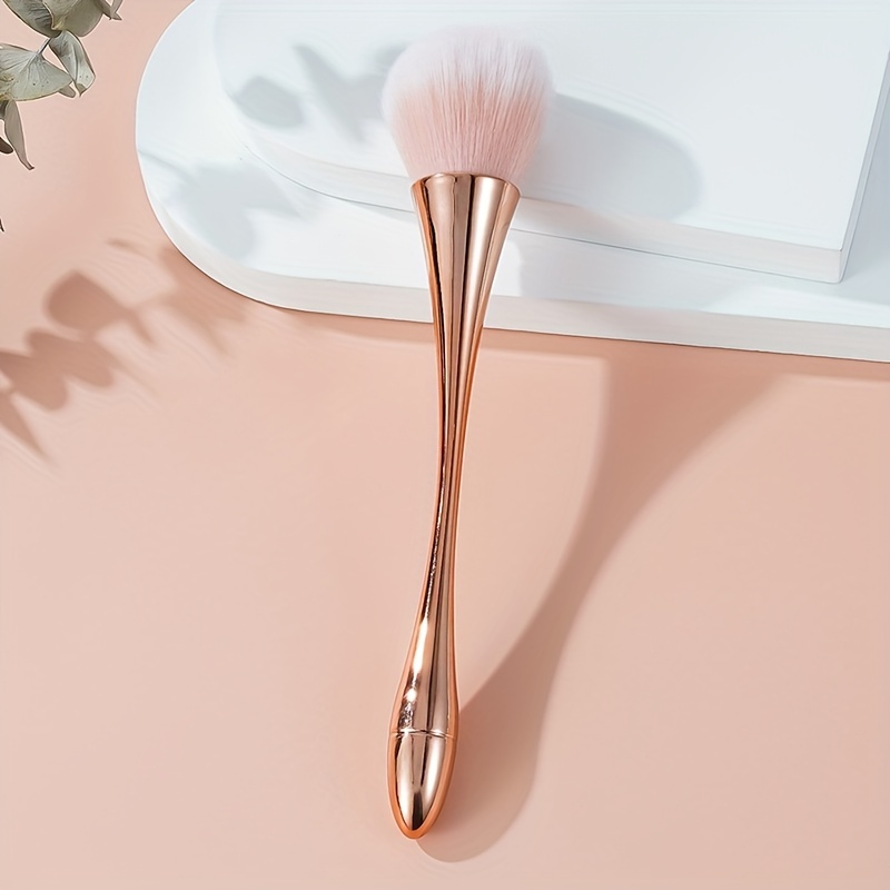 Rose Golden Fan Makeup Brush,C - Beauty Flower Makeup review and price