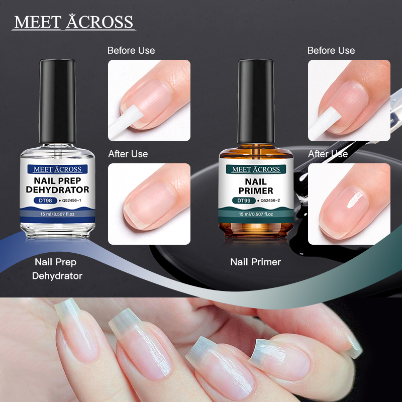 2PCS 15ml Nail Primer Nail Pre - Nail Dehydrator Primer review and price
