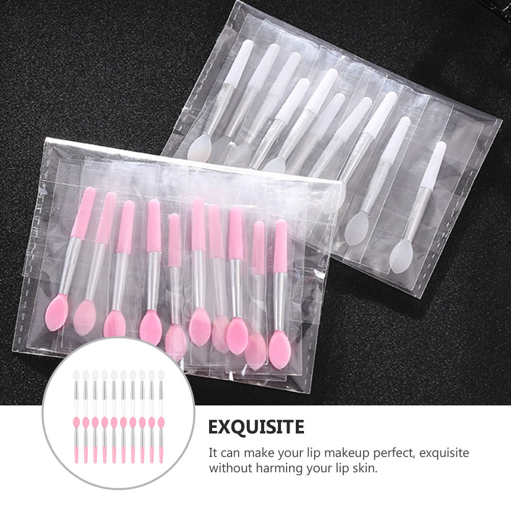 20Pcs Silicone Lip Brush Soft  - Beauty Makeup Brushes review and price