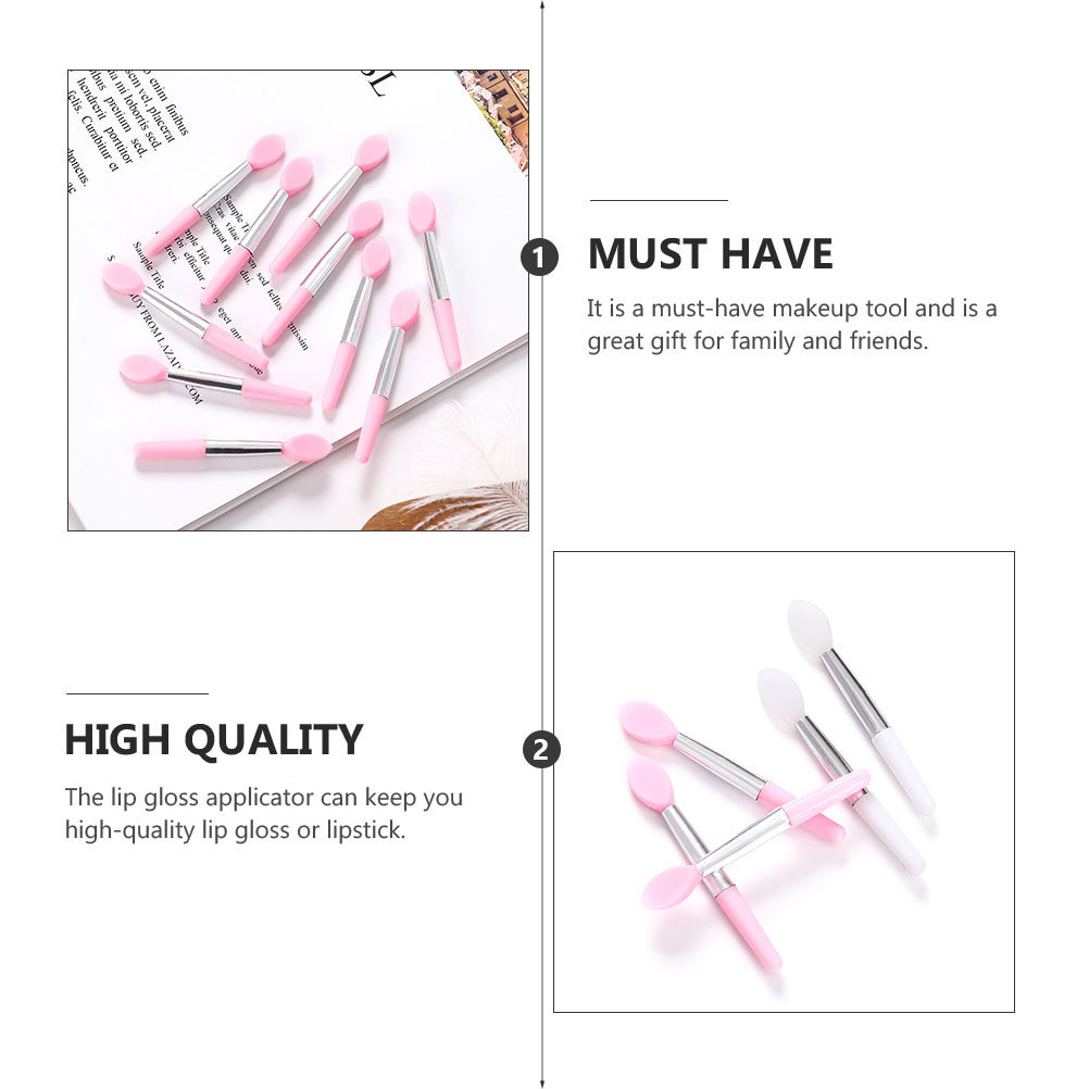 20Pcs Silicone Lip Brush Soft  - Beauty Makeup Brushes review and price