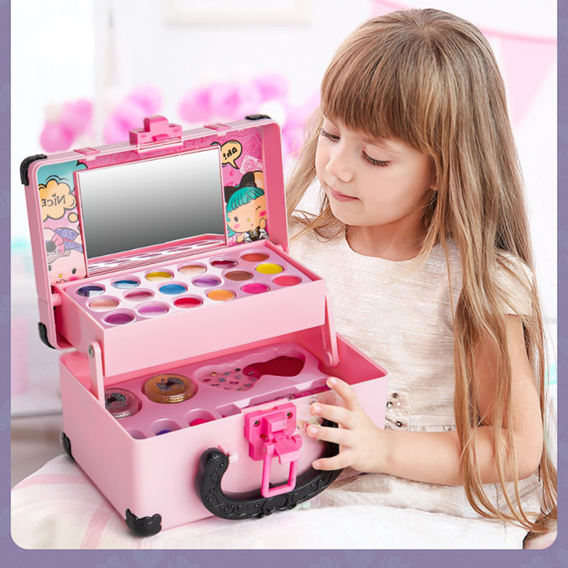 Girls Pretend Play Makeup Toy  - Beauty Makeup Tool Collection review and price