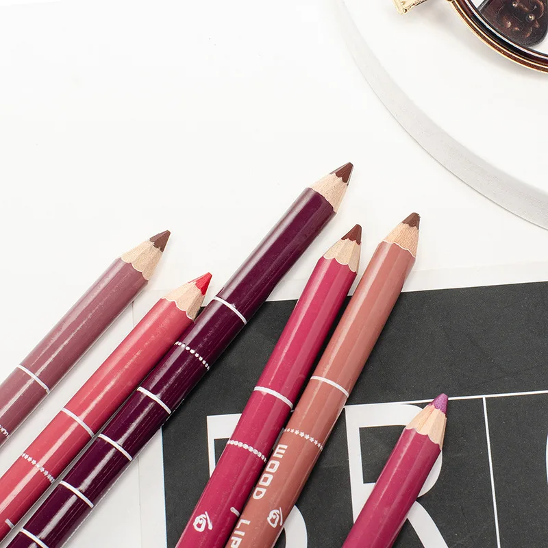 Colored Lip Liner Pencil Black - Beauty Flower Makeup review and price