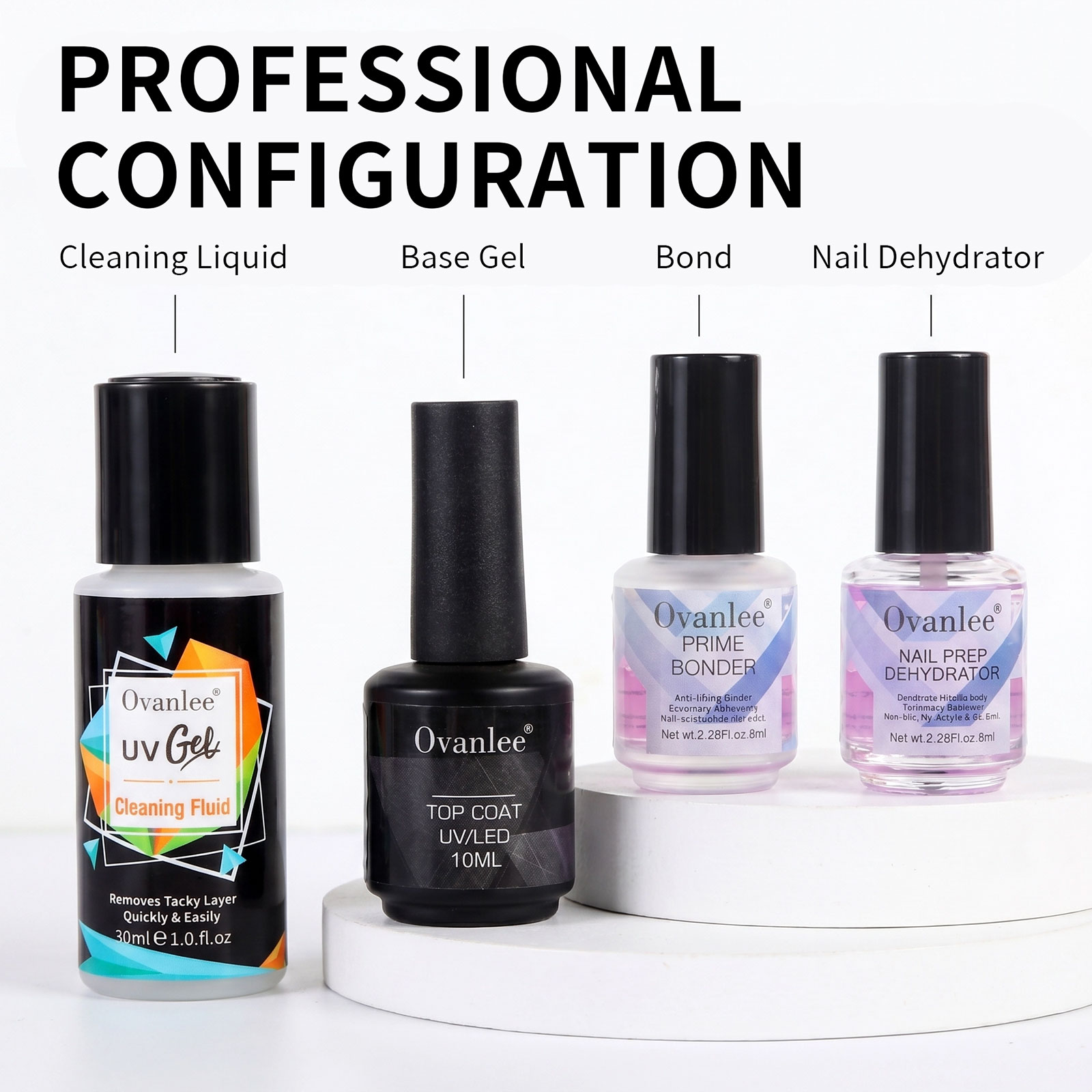 Ovanlee 3-Tube Nail Extension  - Nail Dehydrator Primer review and price