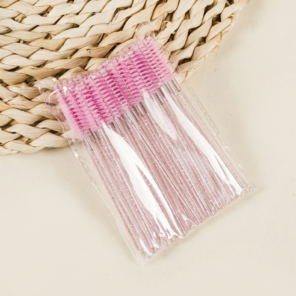 50-100PCS Crystal Eyelash Brus - Beauty Makeup Brushes review and price