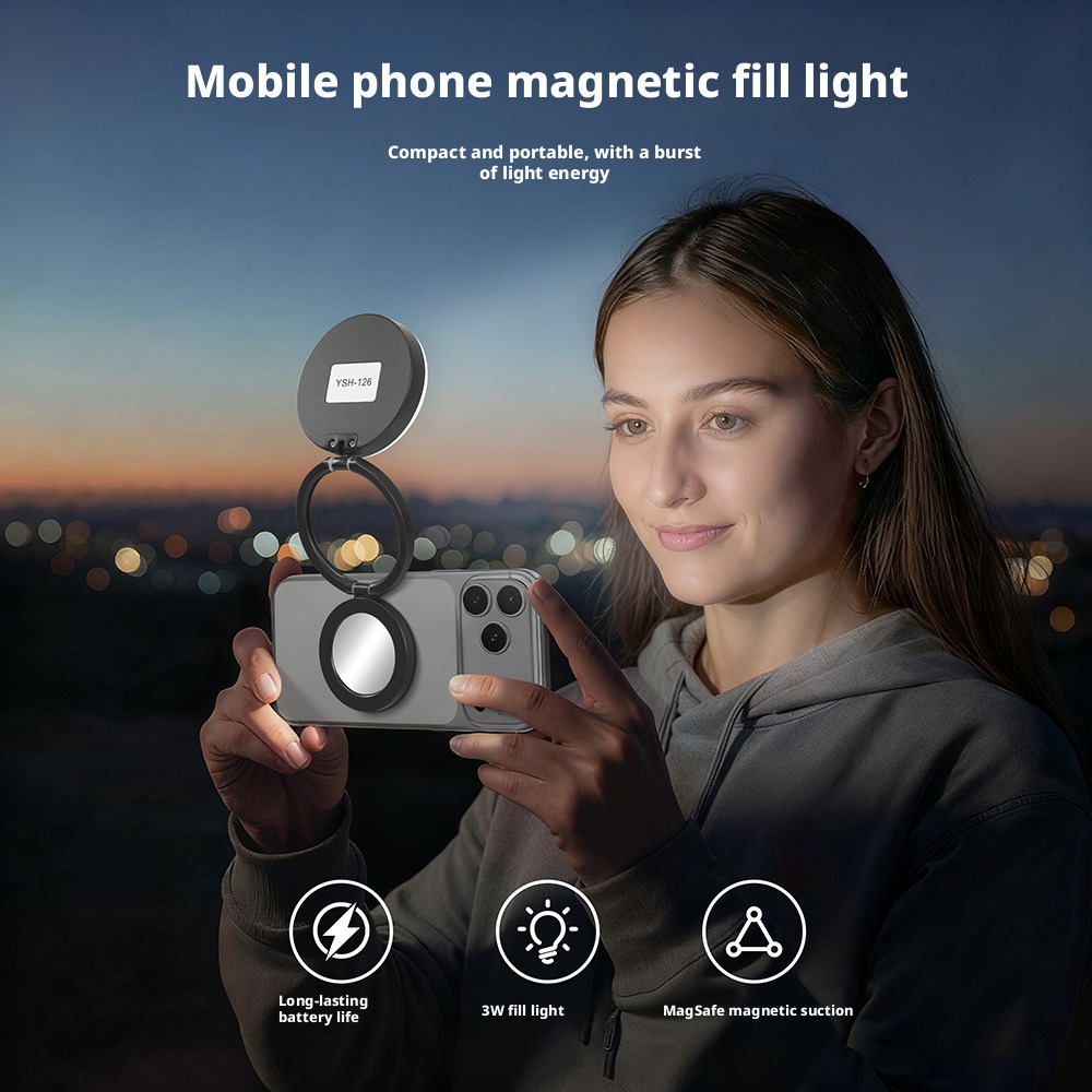 Magnetic Mobile Phone Fill Lig - Beauty No Makeup review and price